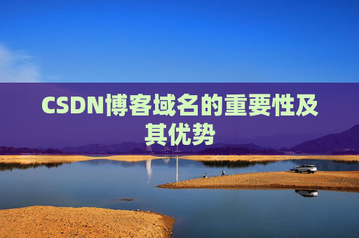 CSDN博客域名的重要性及其优势